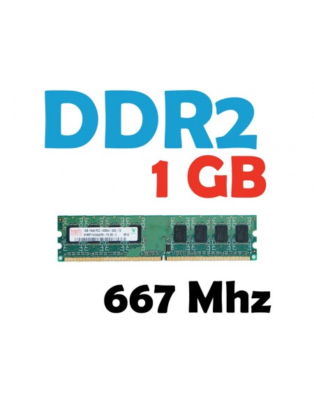 Memoria RAM 1 GB DDR2 667 Mhz PC2-5300 PC