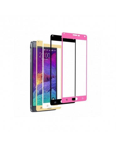 Cristal Frontal Samsung Galaxy Note 4 Rosa