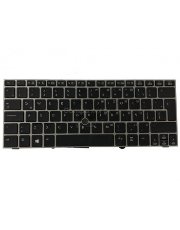 Teclado HP Elitebook 2170p Luminoso Marco Gris Esp