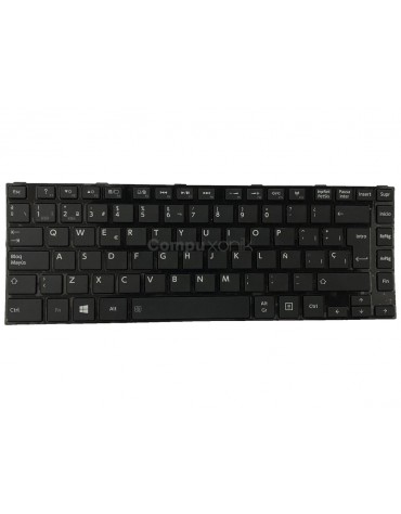 Teclado Toshiba Satellite C40-D L40-A con Marco Esp