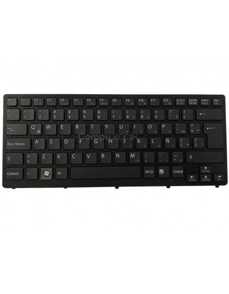Teclado Sony Vaio VPC-CW VGN-CW Esp con marco