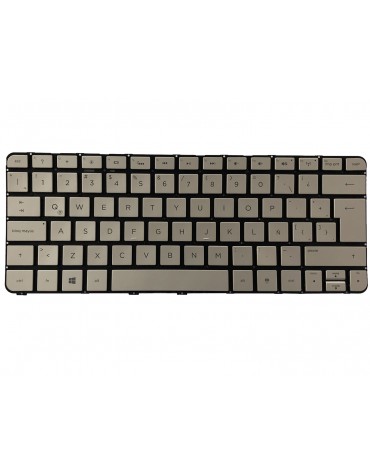 Teclado HP Spectre 13-3000 13t-3000 13-3000ea Plata Lum Esp
