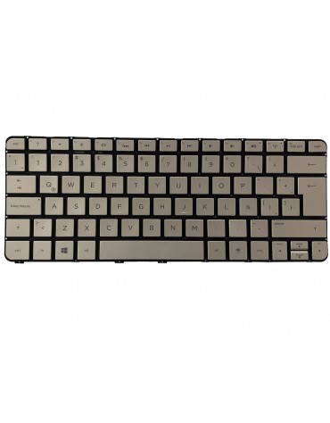 Teclado HP Spectre 13-3000 13t-3000 13-3000ea Plata Lum Esp