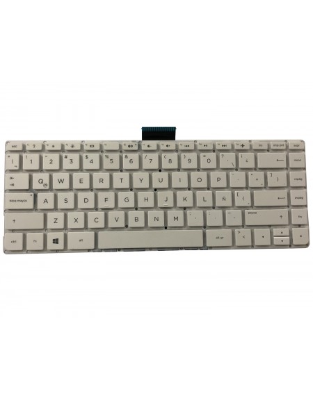 Teclado HP 14-ax 14ax 14-ax000 14-ax002la 14-ax005la Bco Esp