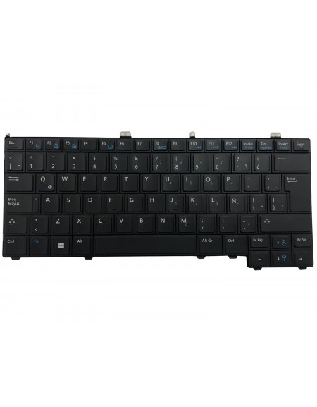 Teclado Dell Latitude E7440 E7420 E7240 Neg Esp S/point