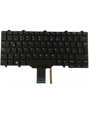 Teclado Dell Latitude E7250 E5250t E5250 E7270 E5270 Luminos