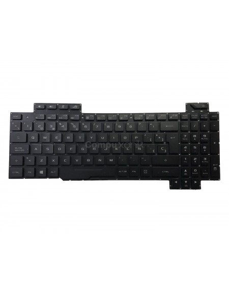 Teclado Asus Rog Strix Gl503vs Gl703 Gl503vm Gl503vd Lum Esp