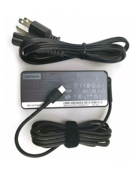 Cargador Original Lenovo 20V 3.25A 65W Sin Pin