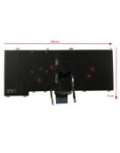 Teclado Dell Latitude E7440 E7420 E7240 Esp