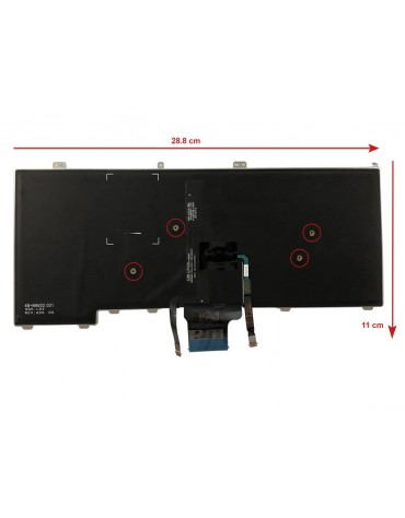 Teclado Dell Latitude E7440 E7420 E7240 Esp