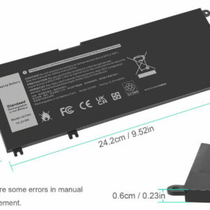 Bateria Para Dell Vostro 15 3579 G3 17 3779 G5 15 5587 G7 Latitude 15 3380 3580 3490 3590 33YDH - Image 3