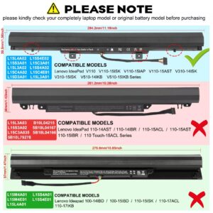 Bateria Para Lenovo Ideapad V110-15ast V310-14isk V310-15ikb V310-15isk V310-14ikb V310-15ifi L15L4A02 - Image 3
