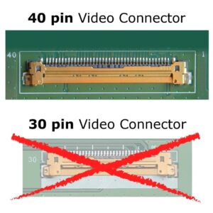 Pantalla Display 16.1" LED 1920 x 1080 Inf/Der 40pin Sin brackets 144 Hz - Image 3